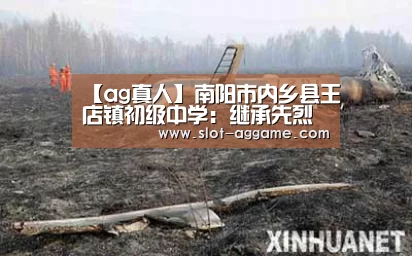 【ag真人】南阳市内乡县王店镇初级中学：继承先烈志弘扬中华魂